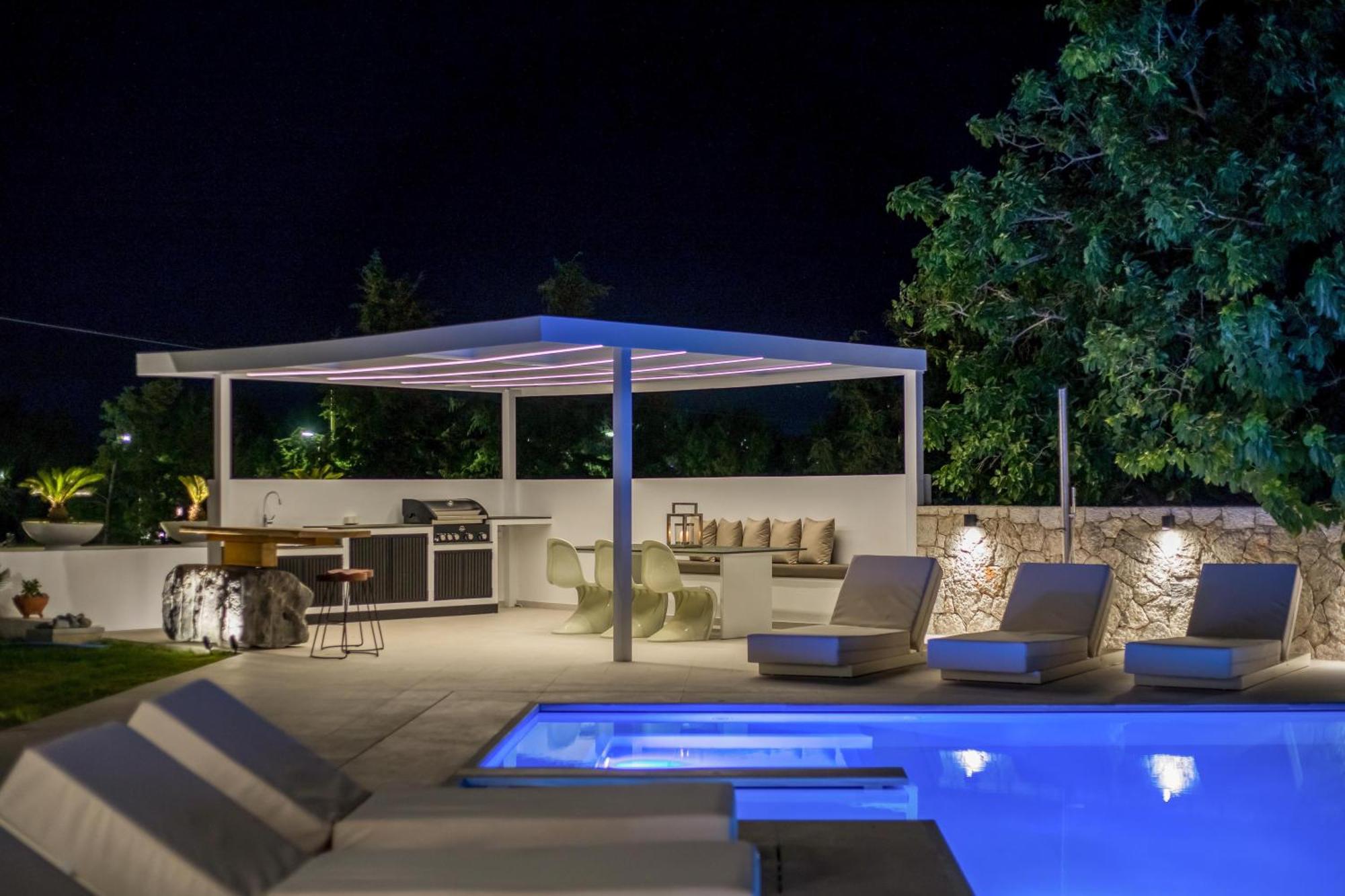 Ocean Pearl Sea View Villa Faliraki Exterior foto