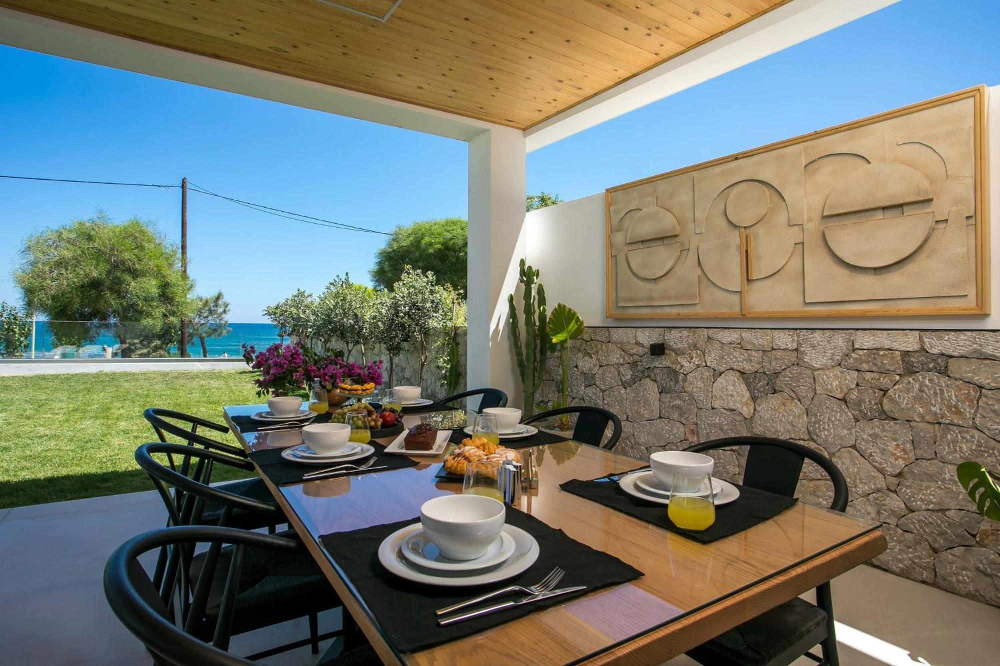 Ocean Pearl Sea View Villa Faliraki Exterior foto