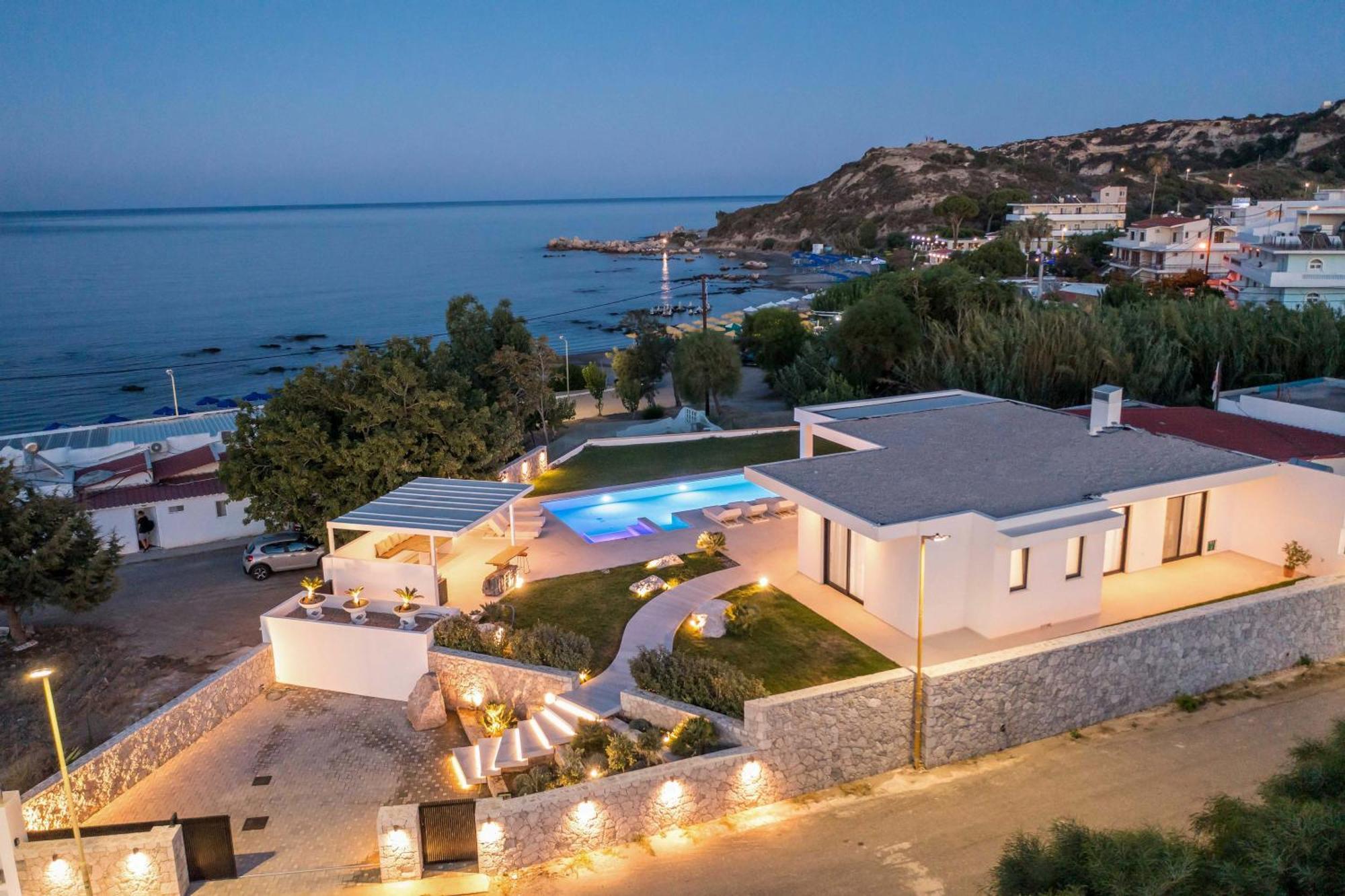 Ocean Pearl Sea View Villa Faliraki Exterior foto