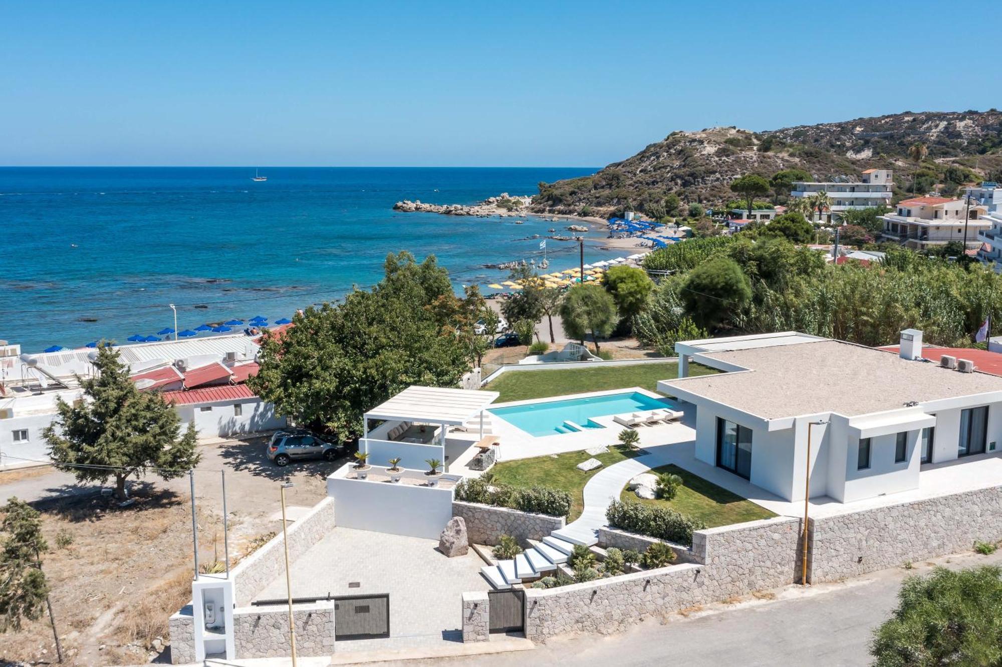 Ocean Pearl Sea View Villa Faliraki Exterior foto