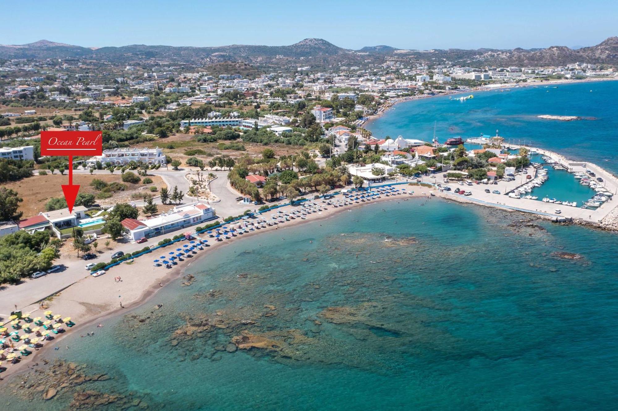 Ocean Pearl Sea View Villa Faliraki Exterior foto