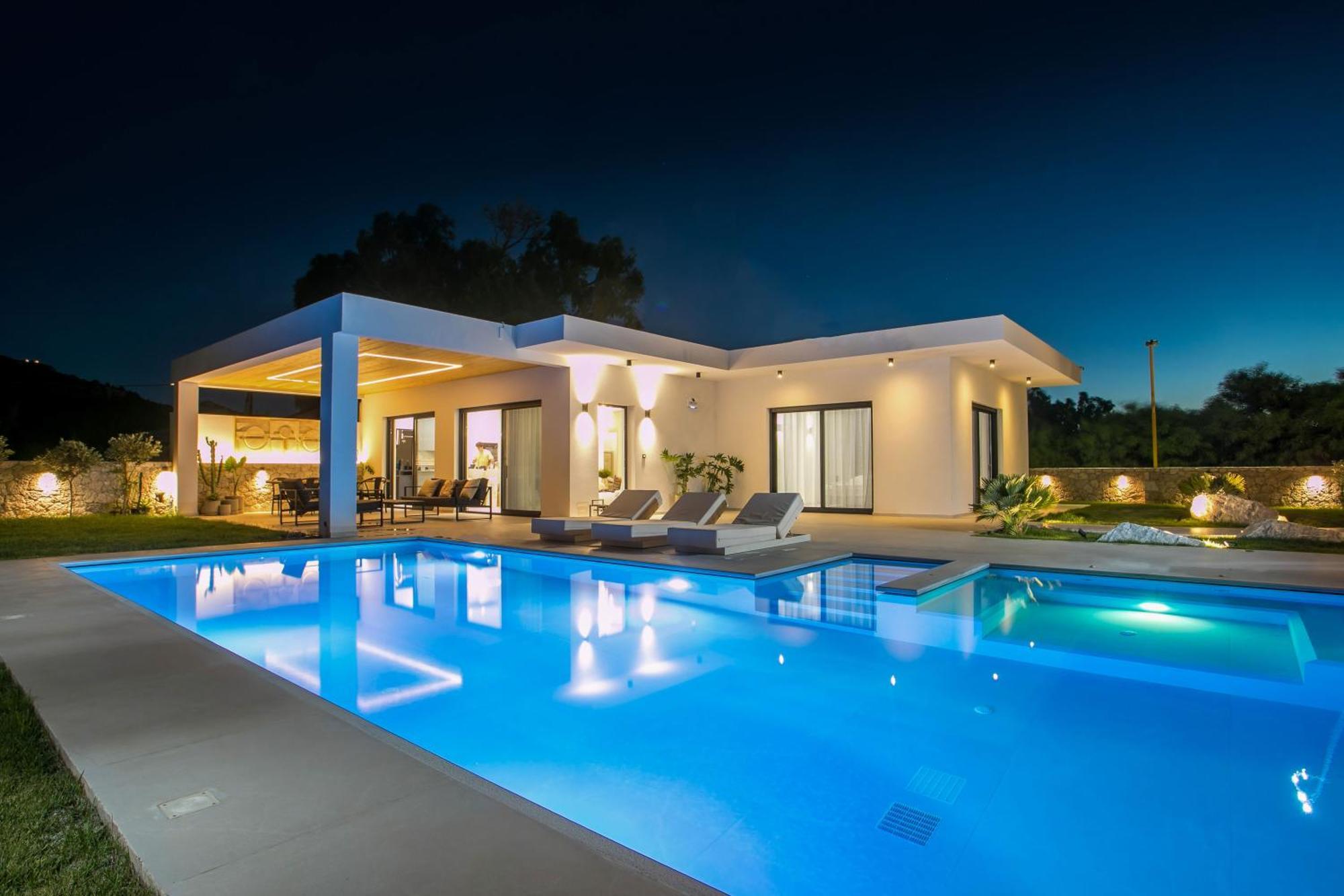 Ocean Pearl Sea View Villa Faliraki Exterior foto