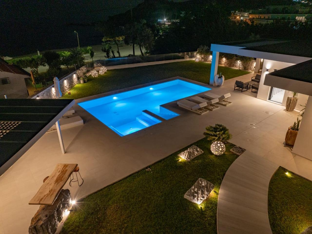 Ocean Pearl Sea View Villa Faliraki Exterior foto